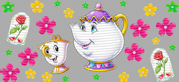 16oz Disney style-D-2244